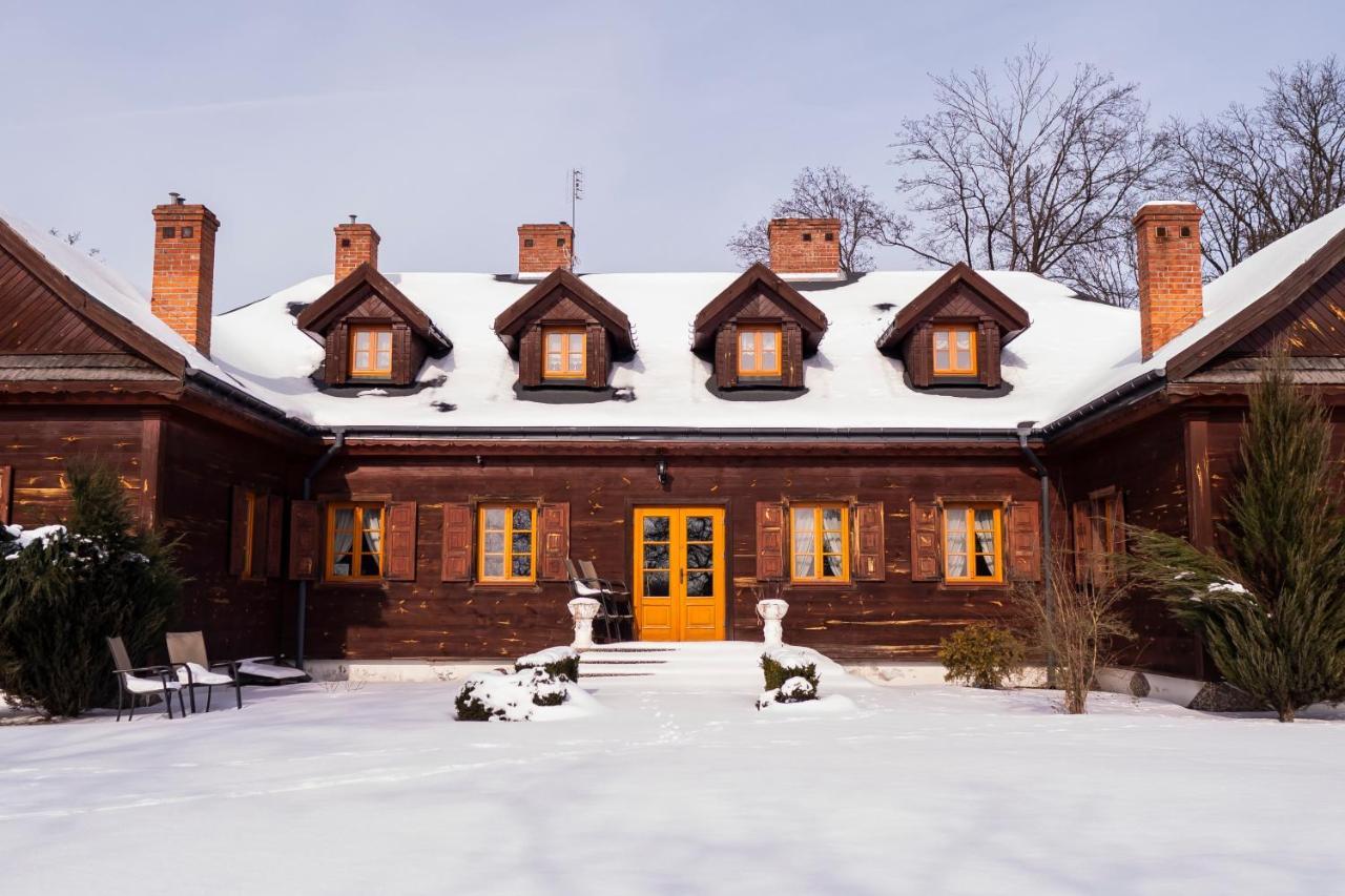 Hotel Dwor Woskrzenice Biała Podlaska Exterior foto